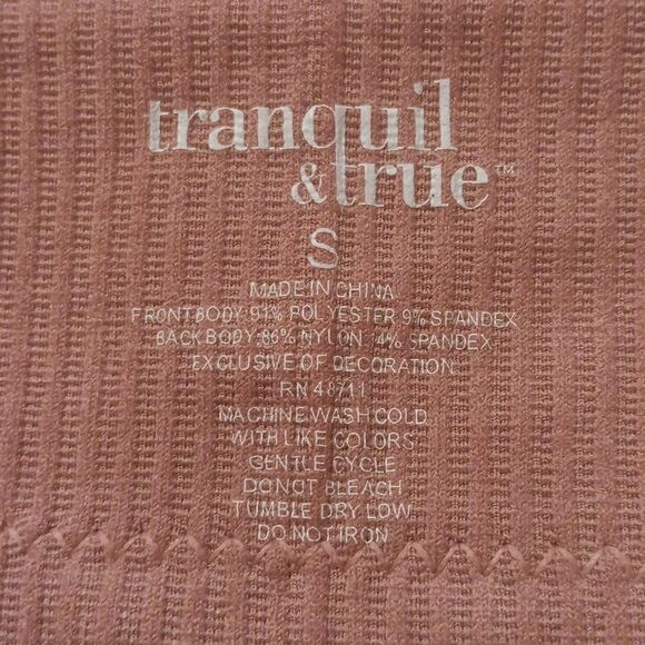 New T&T Wide Strap Comfort Bra Mauve/Dark Pink Small‎ New With Tags - Picture 5 of 5